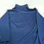 Pebble Beach Performance 1/4 Zip Blue Pull Over Mens Golf Shirt Polyester XL