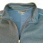 Pebble Beach Performance 1/4 Zip Blue Pull Over Mens Golf Shirt Polyester XL