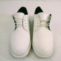 BATES Lites White Leather Navel Military Oxford Shoes Mens Size 8.5 Medium