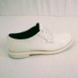 BATES Lites White Leather Navel Military Oxford Shoes Mens Size 8.5 Medium