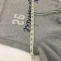 Abercrombie and Fitch 92 Gray Cotton Blend Womens Pullover Hoodie Size Medium
