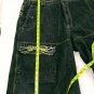Le Jean De Marithe Francois Girbaud Black 100% Cotton Mens Cargo Shorts Size 40