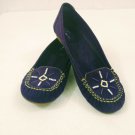 Mia Amore Purple Beaded Moccasin Style Slip On Womens Flats Size 8.5 NWOB