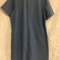 Country Store Denim Dress Ladybugs Floral Jean Womens Large Pullover Comfy