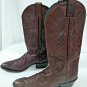 Justin Boots Brown Leather Cowboy Boots Style 9180 Mens 9D. NICE