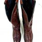 Justin Boots Brown Leather Cowboy Boots Style 9180 Mens 9D. NICE