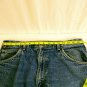 Wrangler Rugged Wear Fleece Lined Cotton Blue Denim Jeans Mens (36x34) 34x33