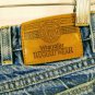 Wrangler Rugged Wear Fleece Lined Cotton Blue Denim Jeans Mens (36x34) 34x33