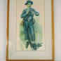 Vintage WL Sheppard Confederate Soldier Civil War Prints Framed Matted BEAUTIFUL