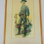 Vintage WL Sheppard Confederate Soldier Civil War Prints Framed Matted BEAUTIFUL
