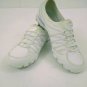 Skechers White Leather Slip On Womens Walking Shoes Size 6.5