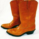 Double H H&H Leather Cowboy Work Boots Oil & Slip Resistant Mens Size 10D  NICE