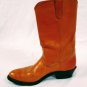 Double H H&H Leather Cowboy Work Boots Oil & Slip Resistant Mens Size 10D NICE
