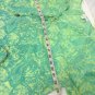 Charter Club Blouse Pullover Sheer Womens 1X Colorful Elastic Cuffs Long Sleeve