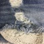 Daytrip Jean Shorts Capricorn Distressed Denim Womens Size 27 Short Shorts