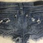 Daytrip Jean Shorts Capricorn Distressed Denim Womens Size 27 Short Shorts