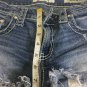 Daytrip Jean Shorts Capricorn Distressed Denim Womens Size 27 Short Shorts