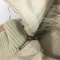 Coffeeshop Vest Womens Large Removable Hood Cream Color
