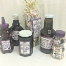 Huckleberry Gift Pack Jam Taffy Honey Syrup Bbq Chocolate Rocks Idaho Wild 6 pc
