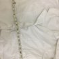 Adar Lab Coat White Button Front Womens Large Long Sleeve