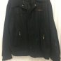 Avant Garde Bomber Jacket Mens Size XL Vintage Black Shine Coat Logo