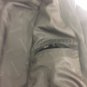 Avant Garde Bomber Jacket Mens Size XL Vintage Black Shine Coat Logo