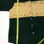 Panhandle Slim Quality Western Wear Black/Brown Button Up Shirt Womens Size S