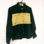 Panhandle Slim Quality Western Wear Black/Brown Button Up Shirt Womens Size S