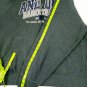 AND 1 Basketball Cotton Blend Grey Zip Up Fleece Lined Hoodie Mens Size XXL