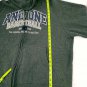 AND 1 Basketball Cotton Blend Grey Zip Up Fleece Lined Hoodie Mens Size XXL