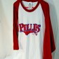 Adidas Philadelphia Phillies Cotton Long Sleeve T-shirt Mens Size XL Tall