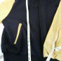 Dale Chavez Designed Wool Leather Varsity Jacket Navy Beige Mens Size XL