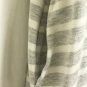 Athleta Dress Casual Comfy Gray White Stripe Hand Pockets Womens Medium