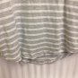Athleta Dress Casual Comfy Gray White Stripe Hand Pockets Womens Medium