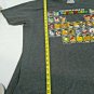 Super Mario Periodic Table Of Super Mario 2017 Grey Cotton Blend T-Shirt Size XL