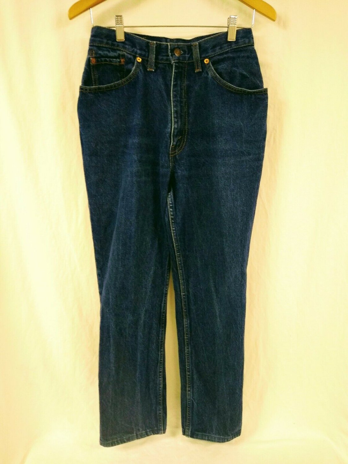 Levi Strauss & Co Original Riveted Blue Jeans Boys/Kids Size 12 MADE IN USA NICE