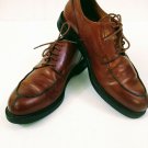 Johnston & Murphy Passport Italian Brown Leather Dress Loafers Mens Size 9.5
