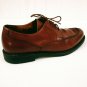 Johnston & Murphy Passport Italian Brown Leather Dress Loafers Mens Size 9.5