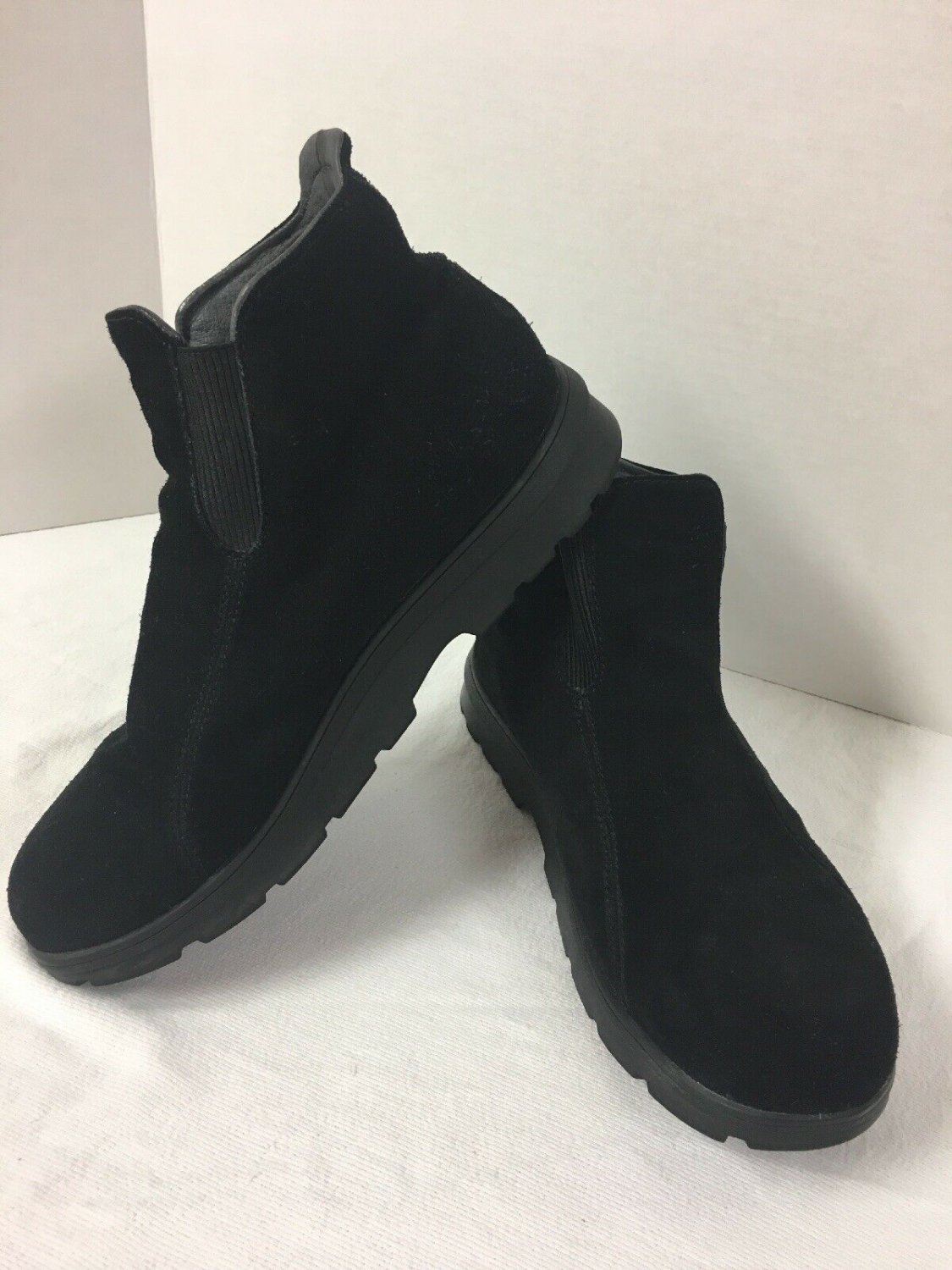 Kamik Delight Waterproof Ankle Boot Men&acirc;��s Size 10 1/2-11 Black Suede