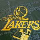LA Lakers 2009 NBA Finals Champs Black 100% Cotton T-shirt Size XL