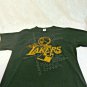 LA Lakers 2009 NBA Finals Champs Black 100% Cotton T-shirt Size XL
