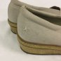 Grasshopper Wedge Slip On Shoes Womens 9 M Comfort Cushion EF50069 Tan