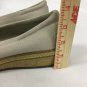 Grasshopper Wedge Slip On Shoes Womens 9 M Comfort Cushion EF50069 Tan