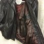 Chess King Leather Jacket Vintage Mens Size 38 Dark Brown Biker
