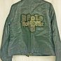 Apple Bottoms Jacket Logo Goldtone Women&acirc;��s Size XL Black Cute
