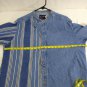 Vintage Wrangler Cotton Denim Long Sleeve X Long Tails Mens Shirt  16 1/2 x 35