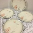 Keltcraft Misty Isle Eternal Blush Dinner Plates 10 1/2” Lot Of 4 Noritake 9138