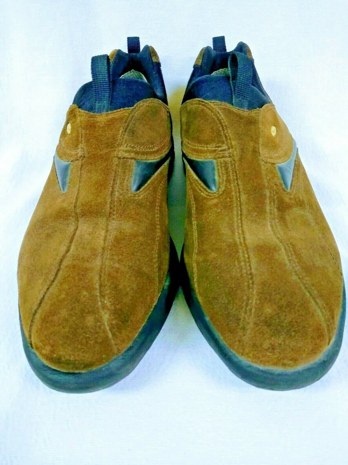 Etonic Dri-Lite 200 Brown Leather Suede Mens Golf Shoes Size 11M. VERY NICE