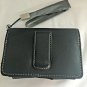 Olympus Slim Camera Case Black Faux Leather With Belt Clip And Strap