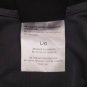 AND 1 Grey Black Polyester Satin Warmup/Yoga Jacket Womens Size Large NICE